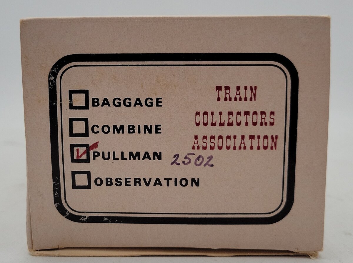 Williams 2502 O Gauge TCA 25th Anniversary Buena Park Pullman EX/Box