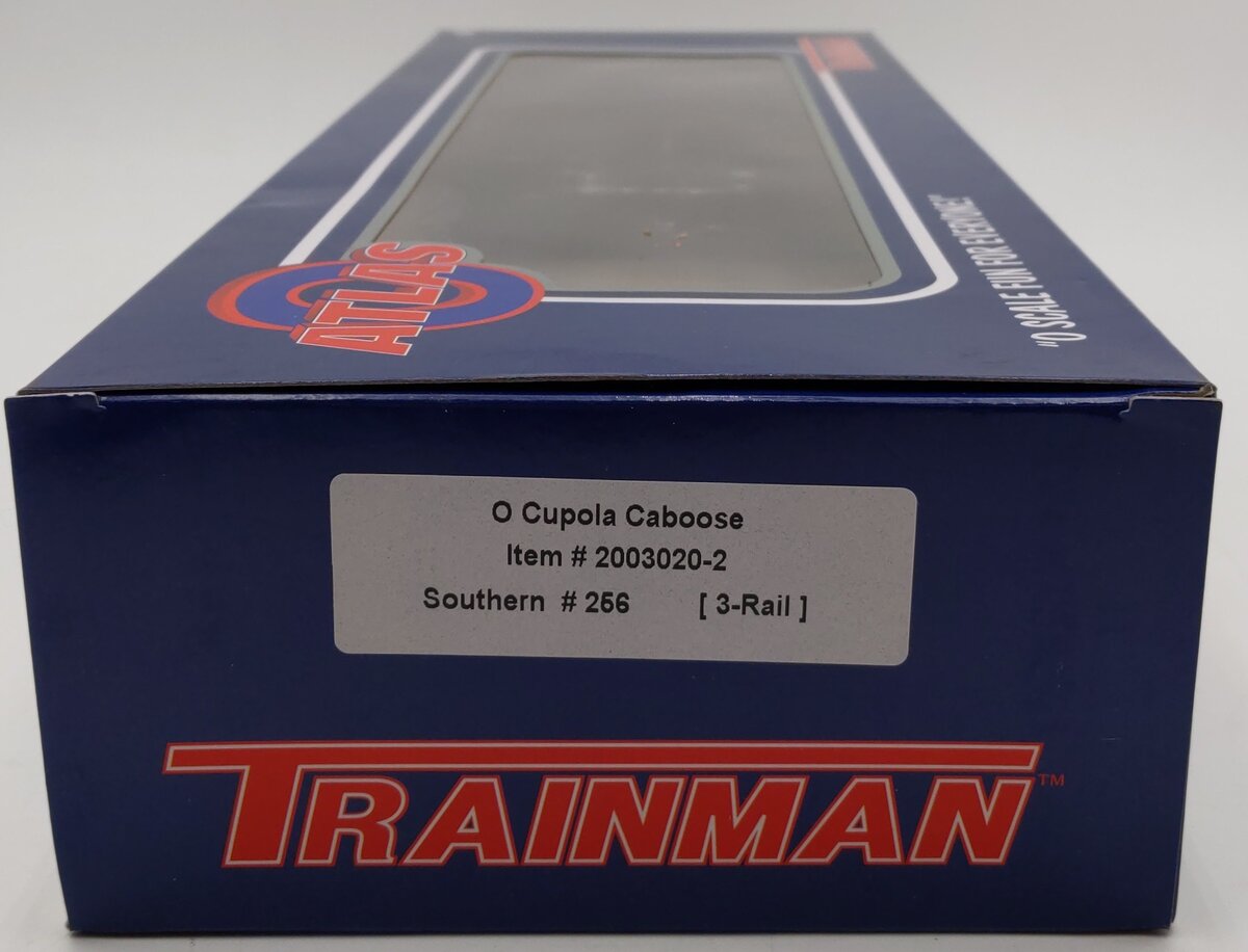 Atlas 2003020 O Southern 3-Rail Trainman C&O Cupola Caboose LN/Box