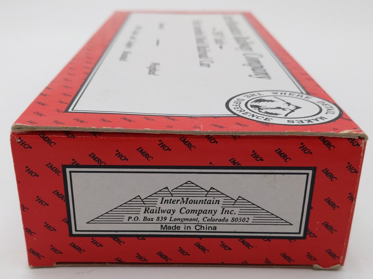 InterMountain 46306-10 HO Scale Harbor Tank Line Type 27 Riveted Tank Car #1752 EX/Box
