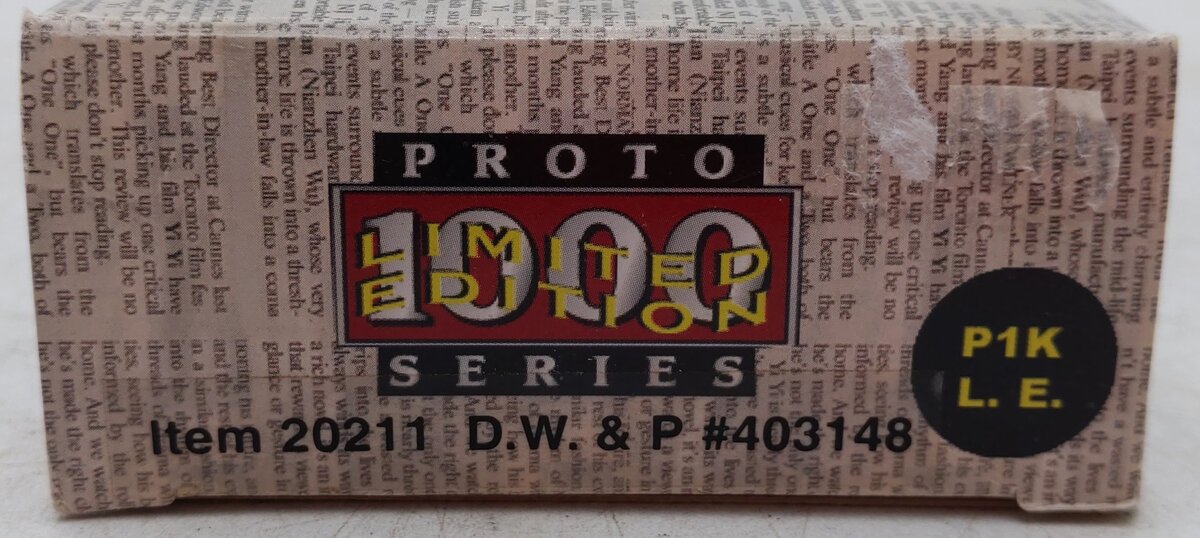 Proto 1000 20211 HO Scale DW&P Railroad 50' Boxcar #403148 VG/Box