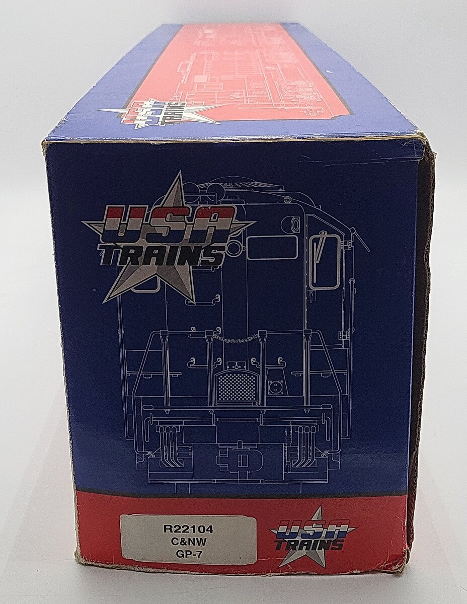 USA Trains 22104 G Chicago & North Western GP-7 Diesel Locomotive #1715 EX/Box