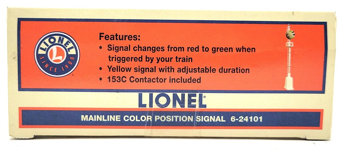 Lionel 6-24101 O Scale Color Position Signal LN/Box