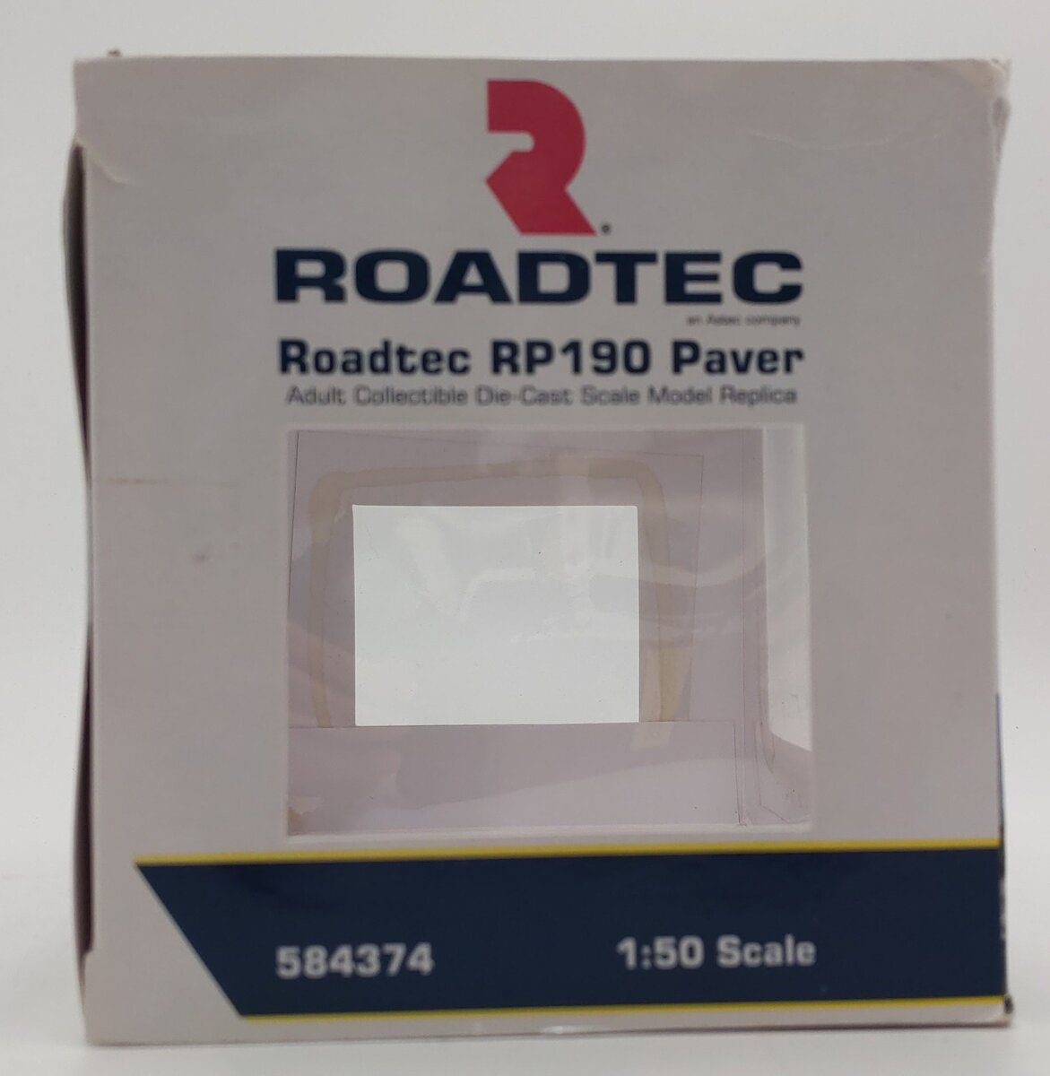Roadtec 584374 1:50 Diecast RP 190 Paver LN/Box