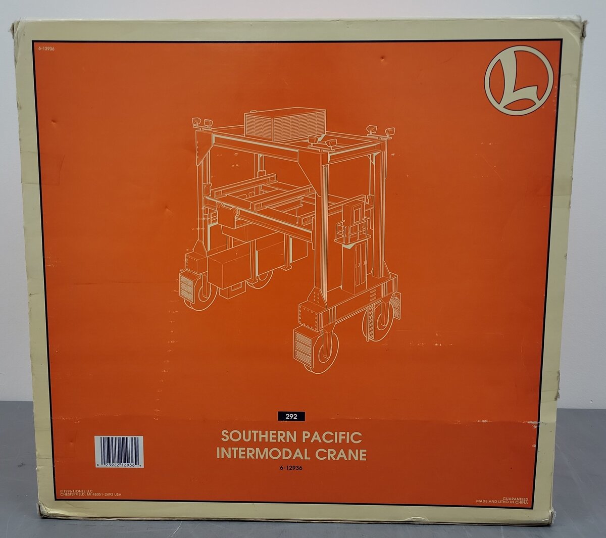 Lionel 6-12936 Southern Pacific Intermodal Crane EX/Box