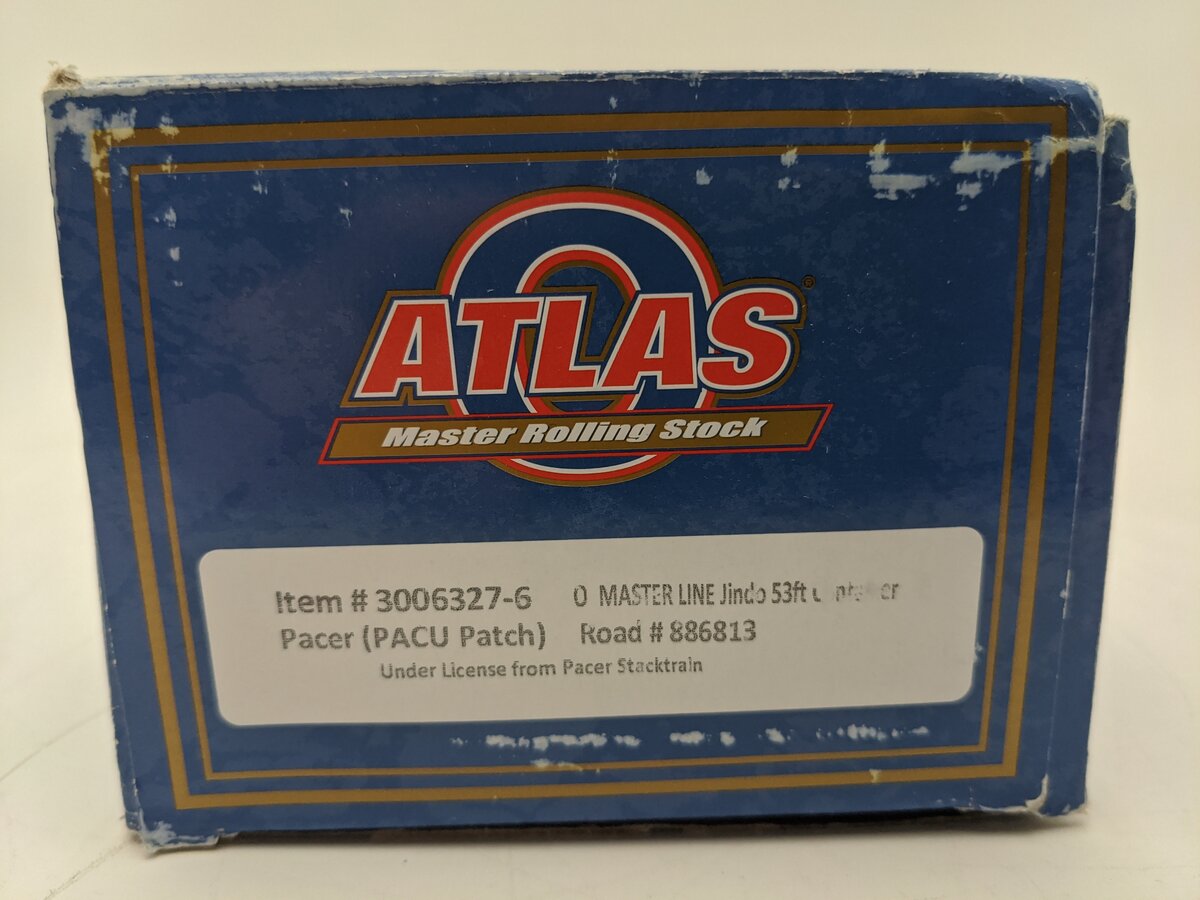 Atlas 3006327-6 O Master Line Pacer Stacktrain Jindo 53ft Container #886813 LN/Box