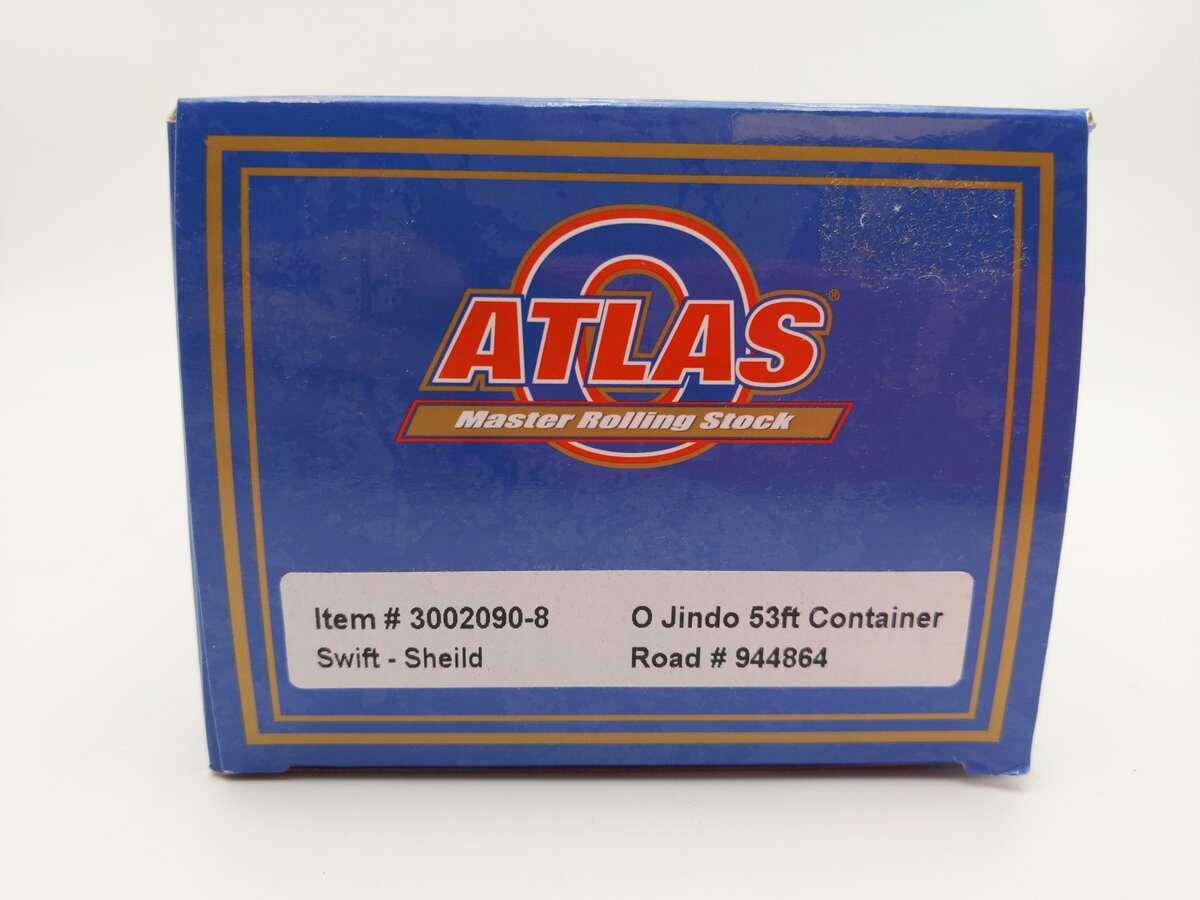 Atlas 3002090-8 O Gauge Swift Shield Jindo 53' Container #944864 EX/Box