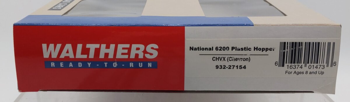 Walthers 932-27154 HO National CHVX Plastic Hoppers (Pack of 2) EX/Box