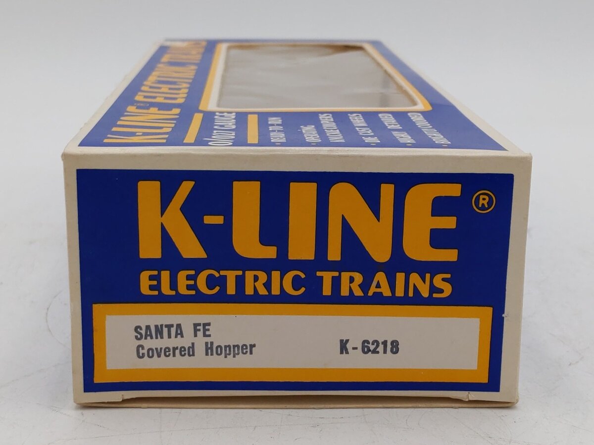 K-Line K6218 O Gauge AT&SF 2-Bay Hopper LN/Box