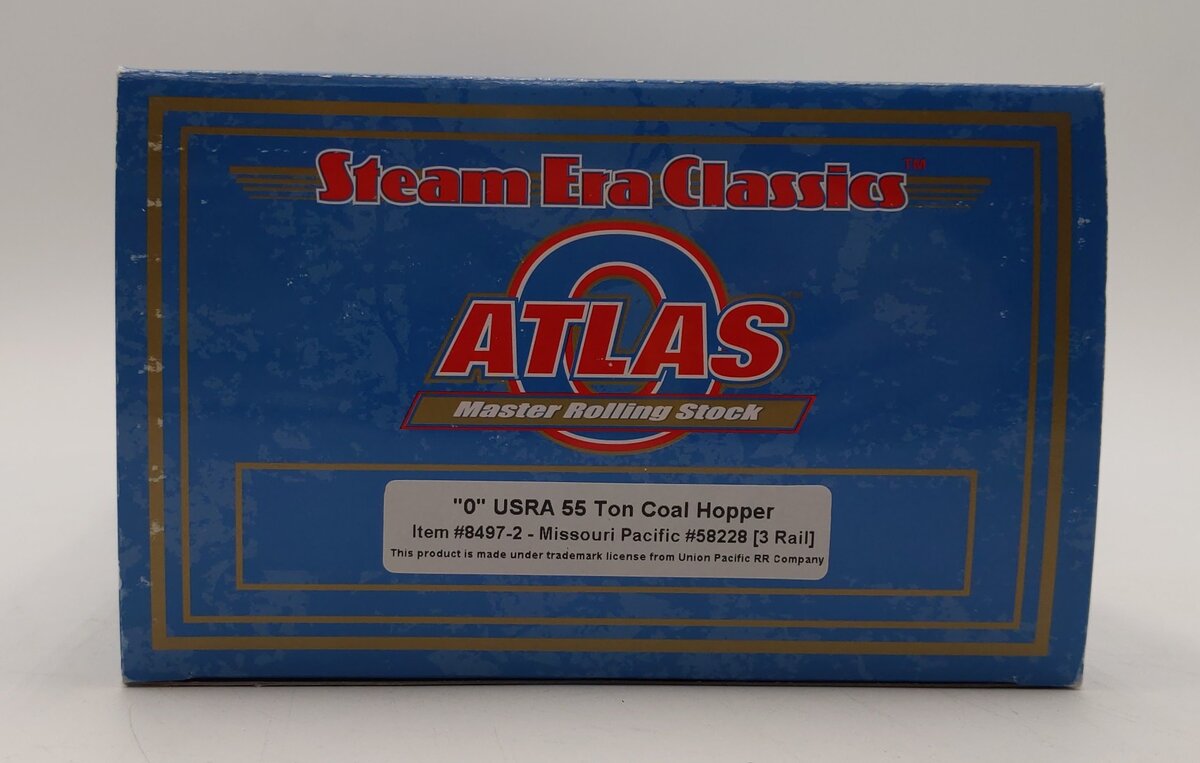 Atlas 8497-2 Missouri Pacific USRA 55 Ton Coal Hopper #58228 (3Rail) LN/Box