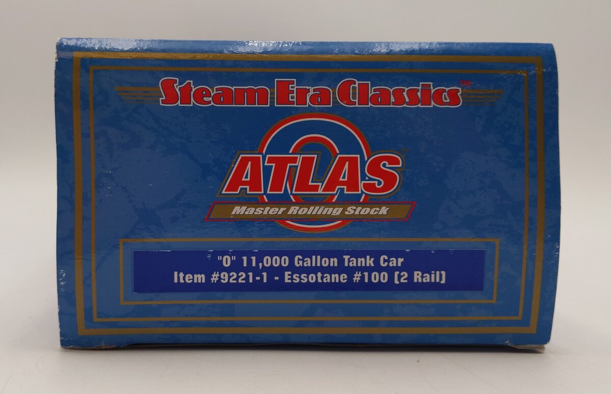 Atlas 9221-1 O Scale Essotane 11,000 Gallon Tank Car #100 (2 Rail) LN/Box