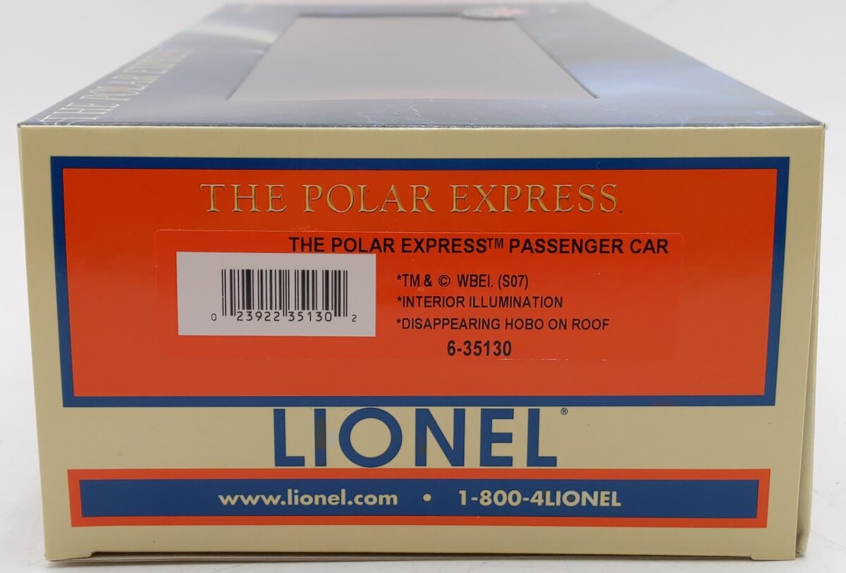 Lionel 6-35130 O Gauge The Polar Express Disappearing Hobo Car EX/Box