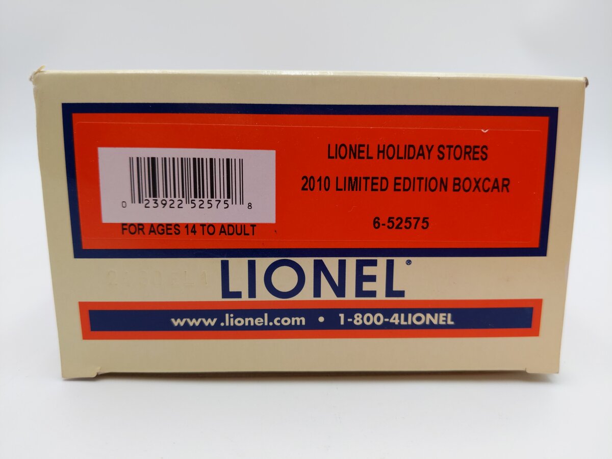 Lionel 6-52575 O Lionel Holiday Store Boxcar EX/Box