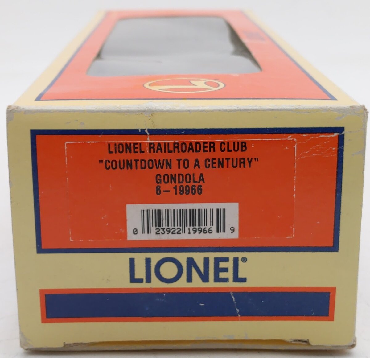 Lionel 6-19966 O Gauge LRRC "Countdown To A Century" Gondola #9820 EX/Box