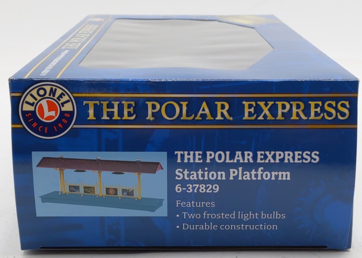 Lionel 6-37829 O Polar Express Station Platform LN/Box
