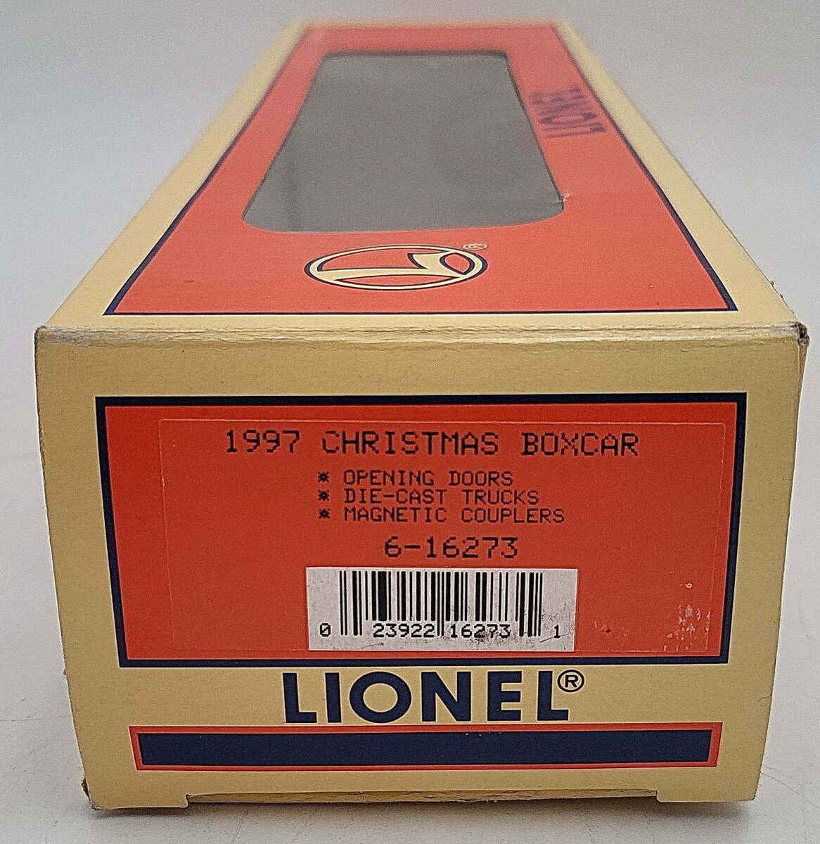Lionel 6-16273 O Gauge Autographed Happy Holidays Boxcar - RARE LN/Box
