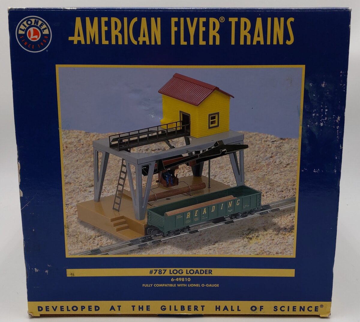 American Flyer 787 Vintage S Log Loader EX/Box