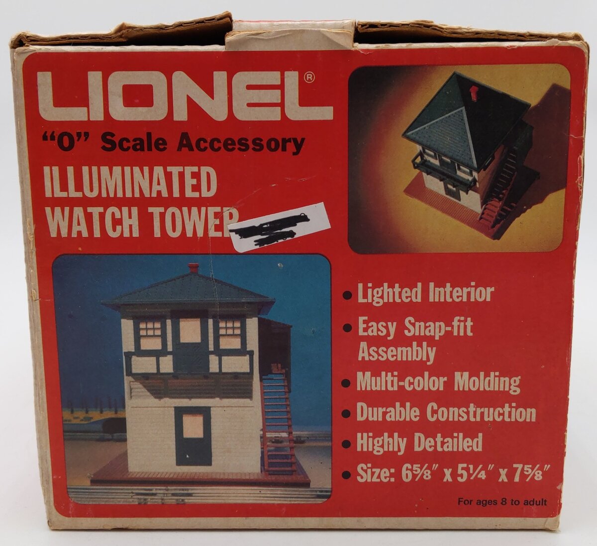 Lionel 6-2319 O Gauge Illuminated Watch Tower LN/Box