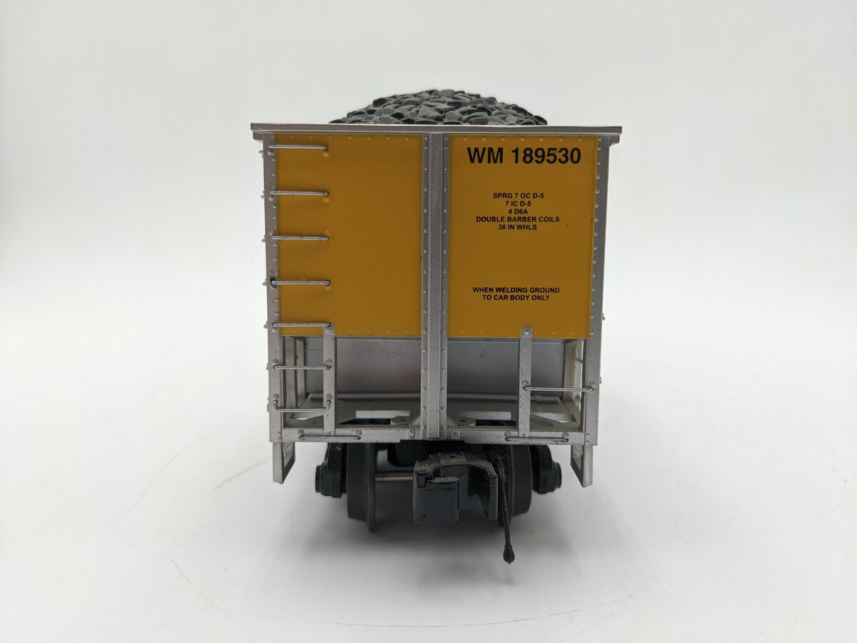 MTH 20-97910 O Scale Coalporter Hopper Car W/ Coal Load EX