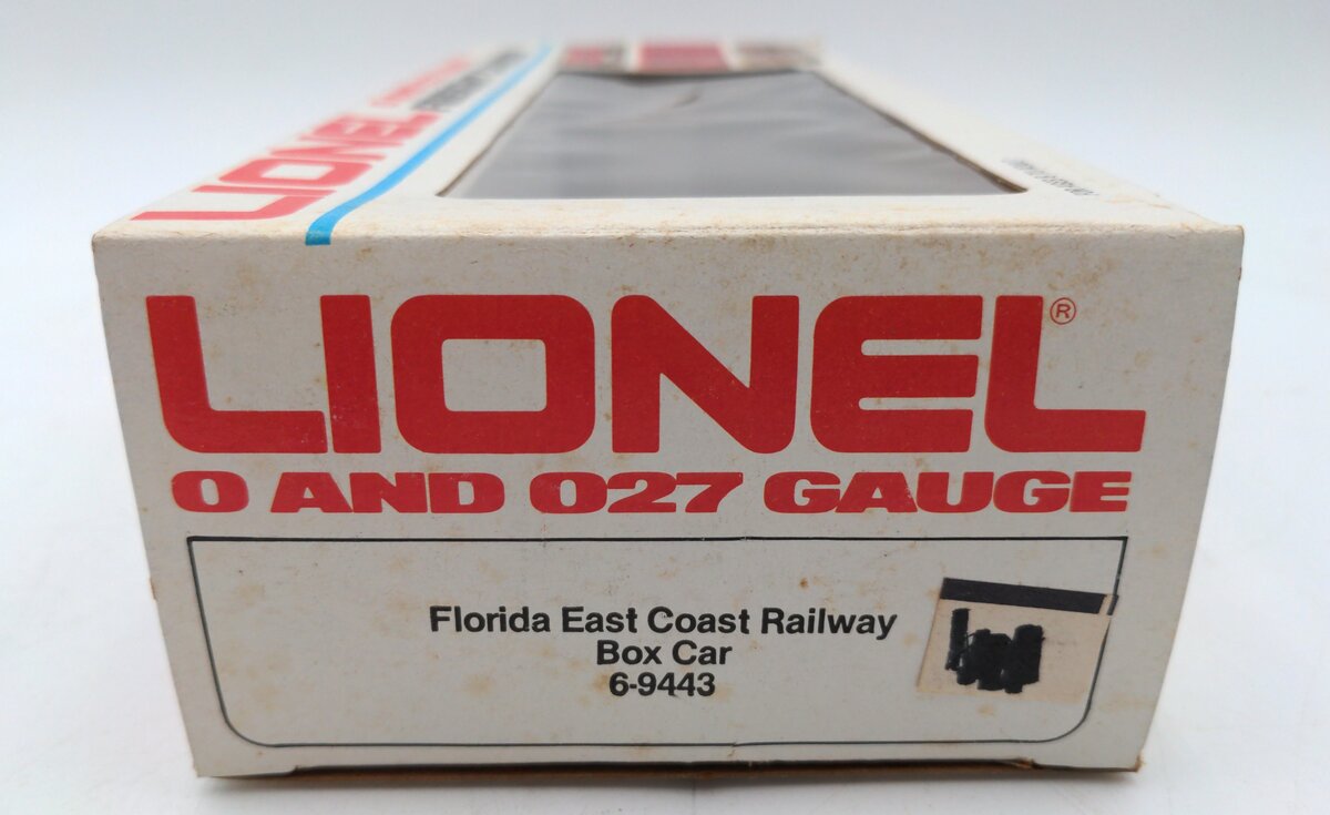 Lionel 6-9443 O Gauge Florida East Coast Boxcar EX/Box