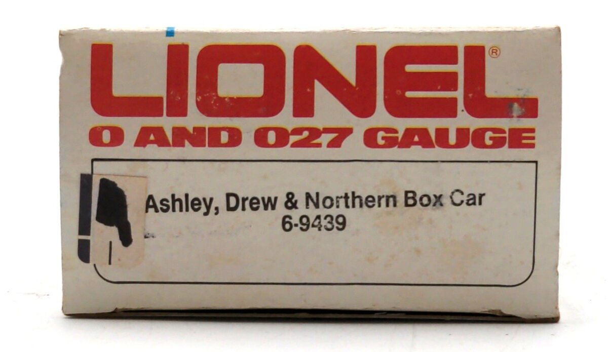 Lionel 6-9439 O Gauge Ashley Drew & Northern Boxcar LN/Box