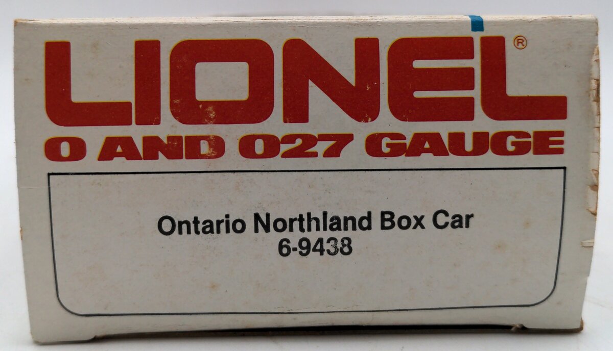 Lionel 6-9438 O Gauge Ontario Northland Box Car NIB