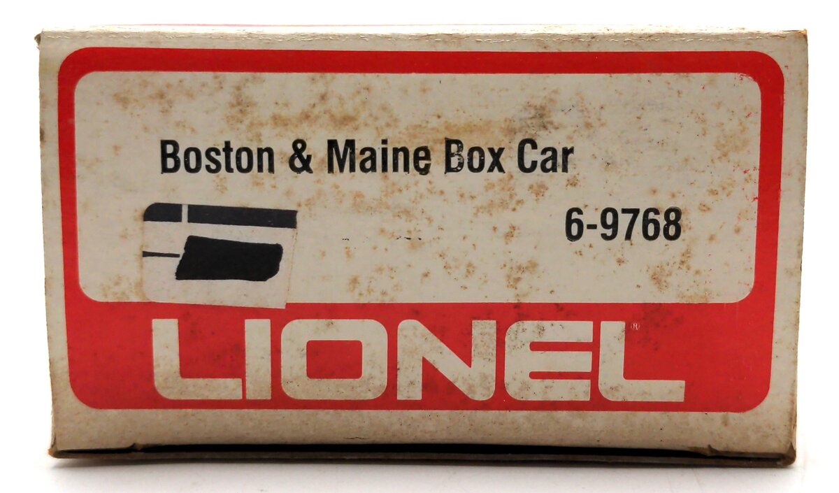 Lionel 6-9768 O Gauge Boston & Maine Boxcar EX/Box