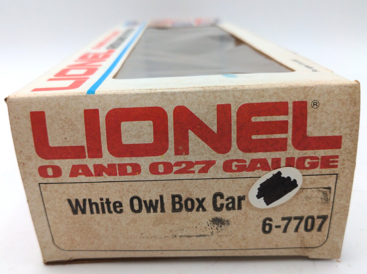 Lionel 6-7707 O Gauge White Owl Cigar Boxcar EX/Box