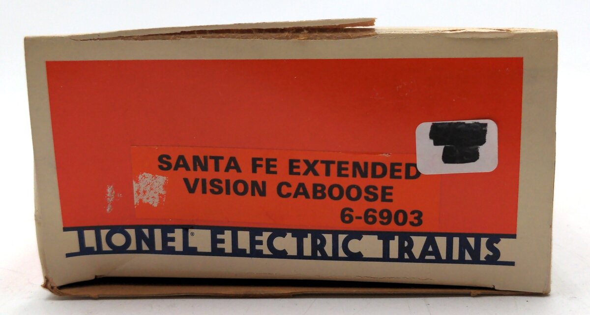 Lionel 6-6903 O Gauge Santa Fe Extended Vision Caboose LN/Box