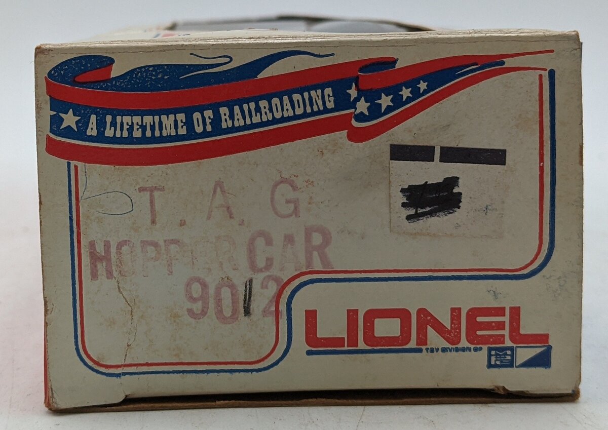 Lionel 6-9012 O Gauge Tennessee Alabama & Georgia Blue 2-Bay Hopper NIB