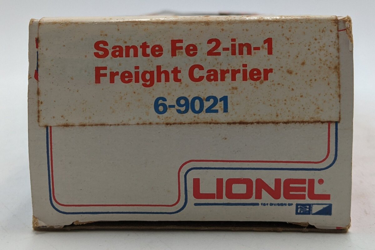 Lionel 6-9021 O Gauge Santa Fe 2 in 1 Work Caboose #9021 EX/Box