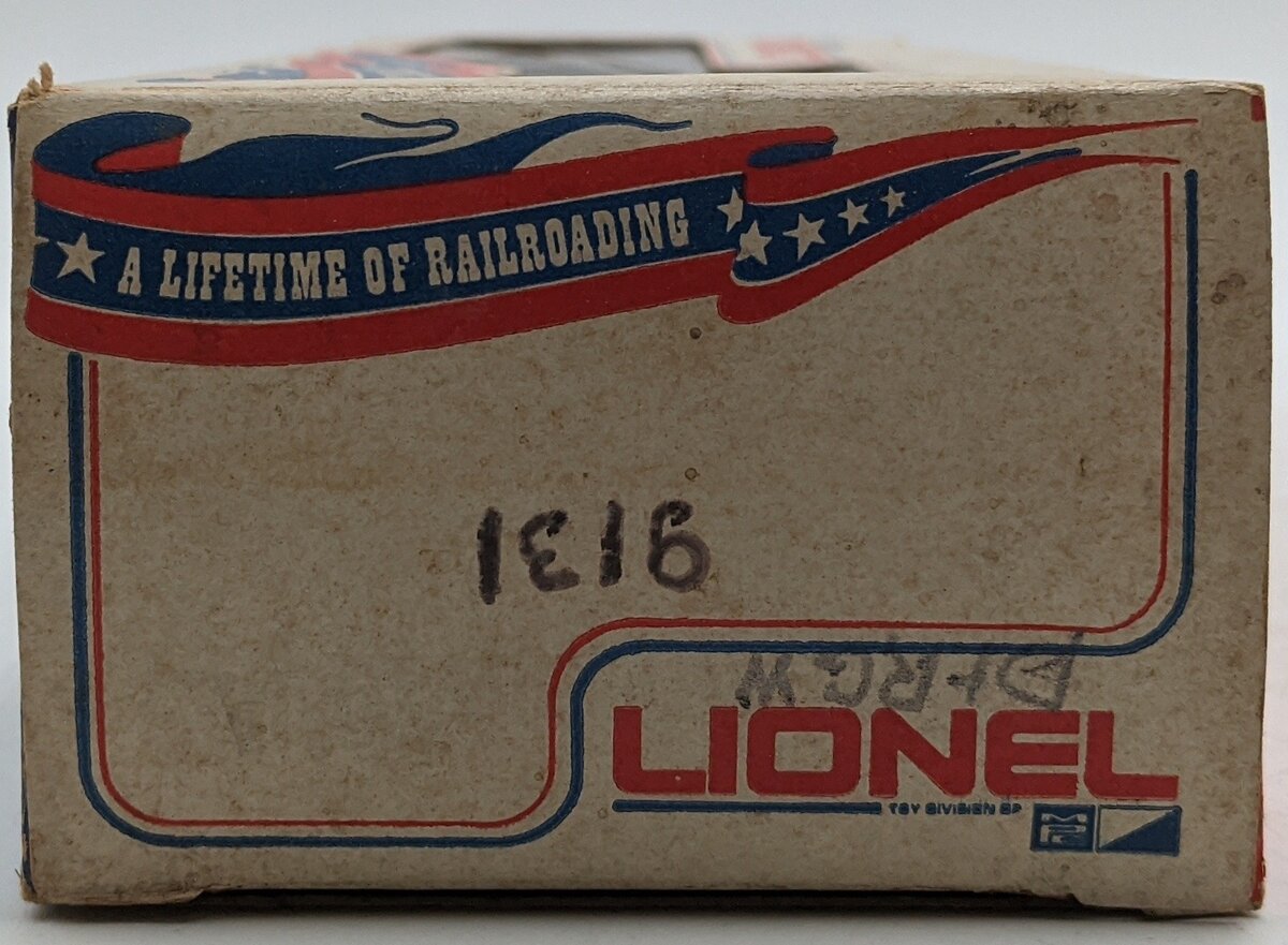 Lionel 6-9131 O Gauge Denver and Rio Grande Western Long Gondola with Cannisters VG/Box