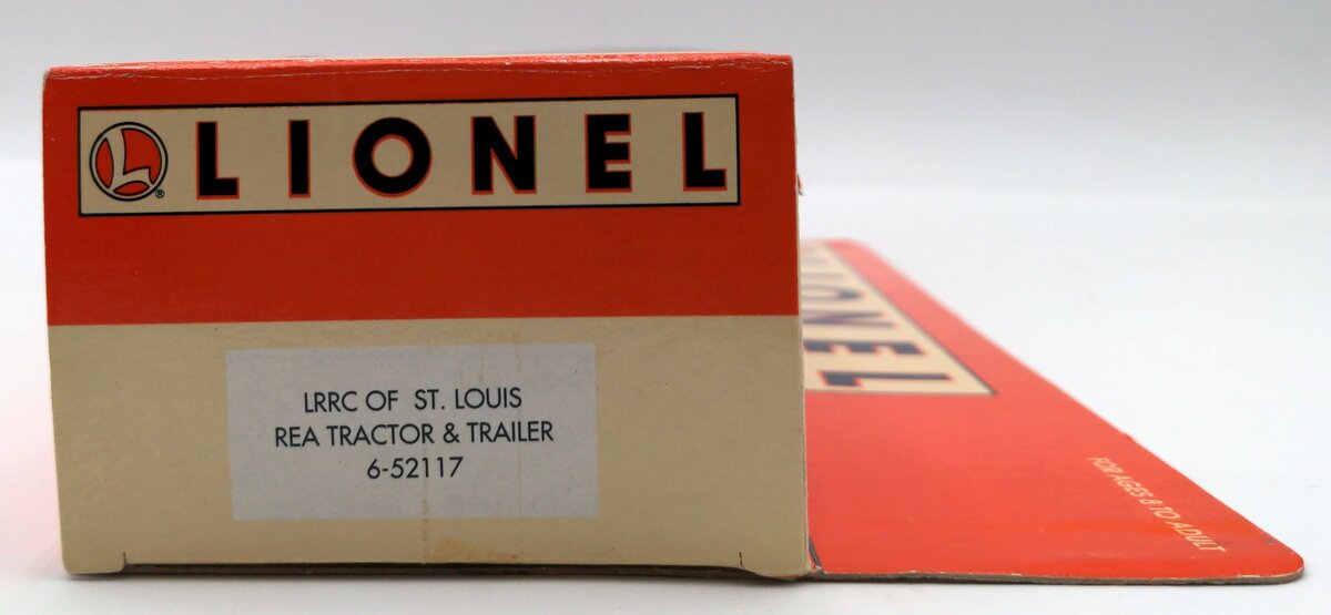 Lionel 6-52117 O Scale Diecast Lionel REA Tractor Trailer LN/Box