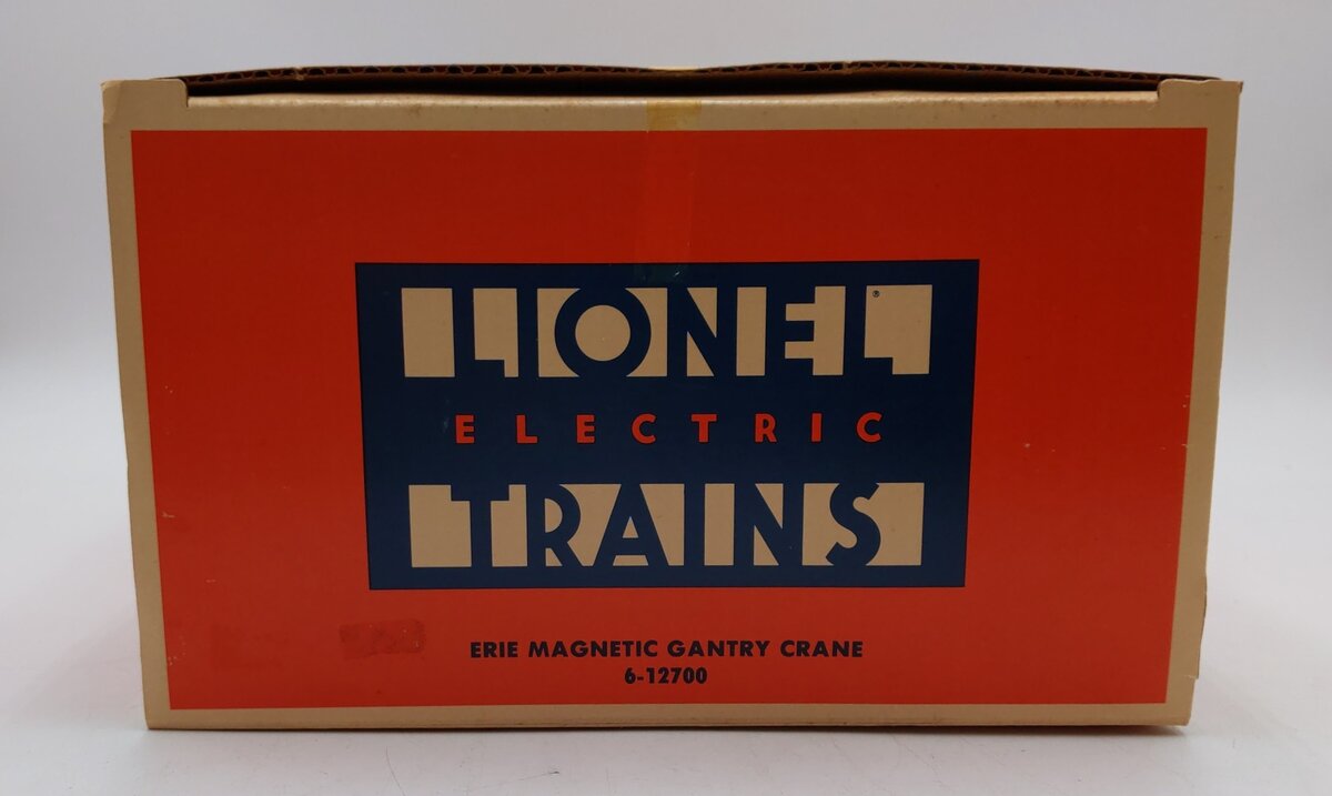 Lionel 6-12700 O Erie Operating Magnetic Gantry Crane EX/Box