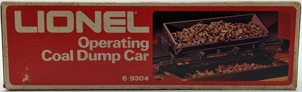 Lionel 6-9304 O Gauge Chesapeake & Ohio Operating Ore Dump Car NIB