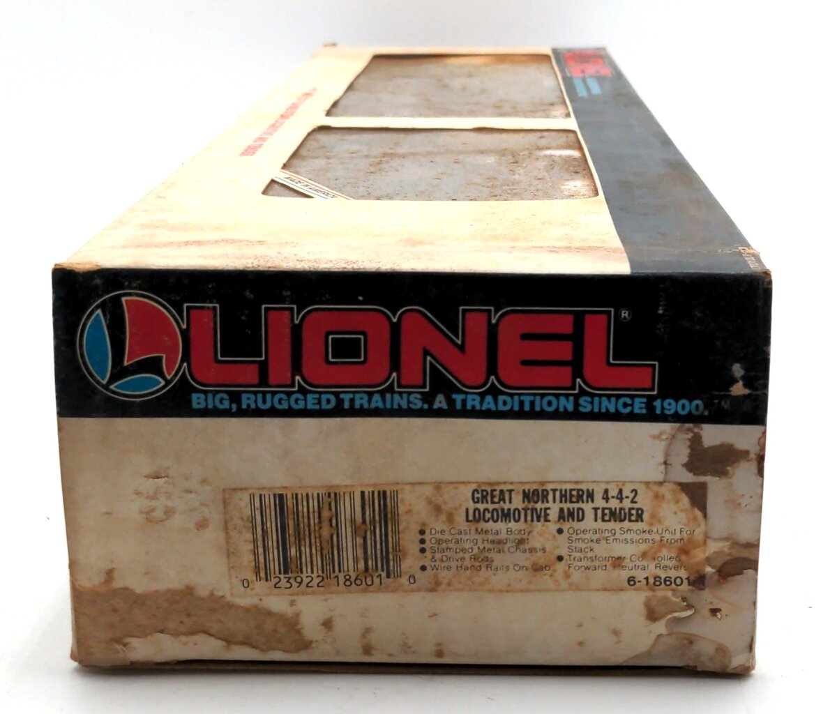 Lionel 6-18601 O Gauge Great Northern 4-4-2 Steam Locomotive & Tender #8601 LN/Box