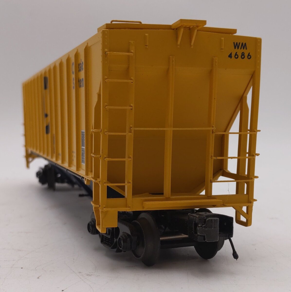MTH 20-97384 O Chessie PS-2CD High-Side Hopper Car #4686 EX