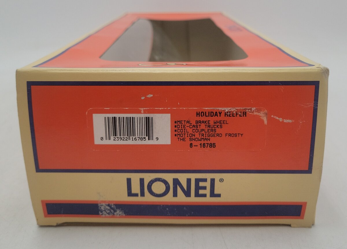Lionel 6-16785 O Happy Holidays Music Reefer #5700 LN/Box