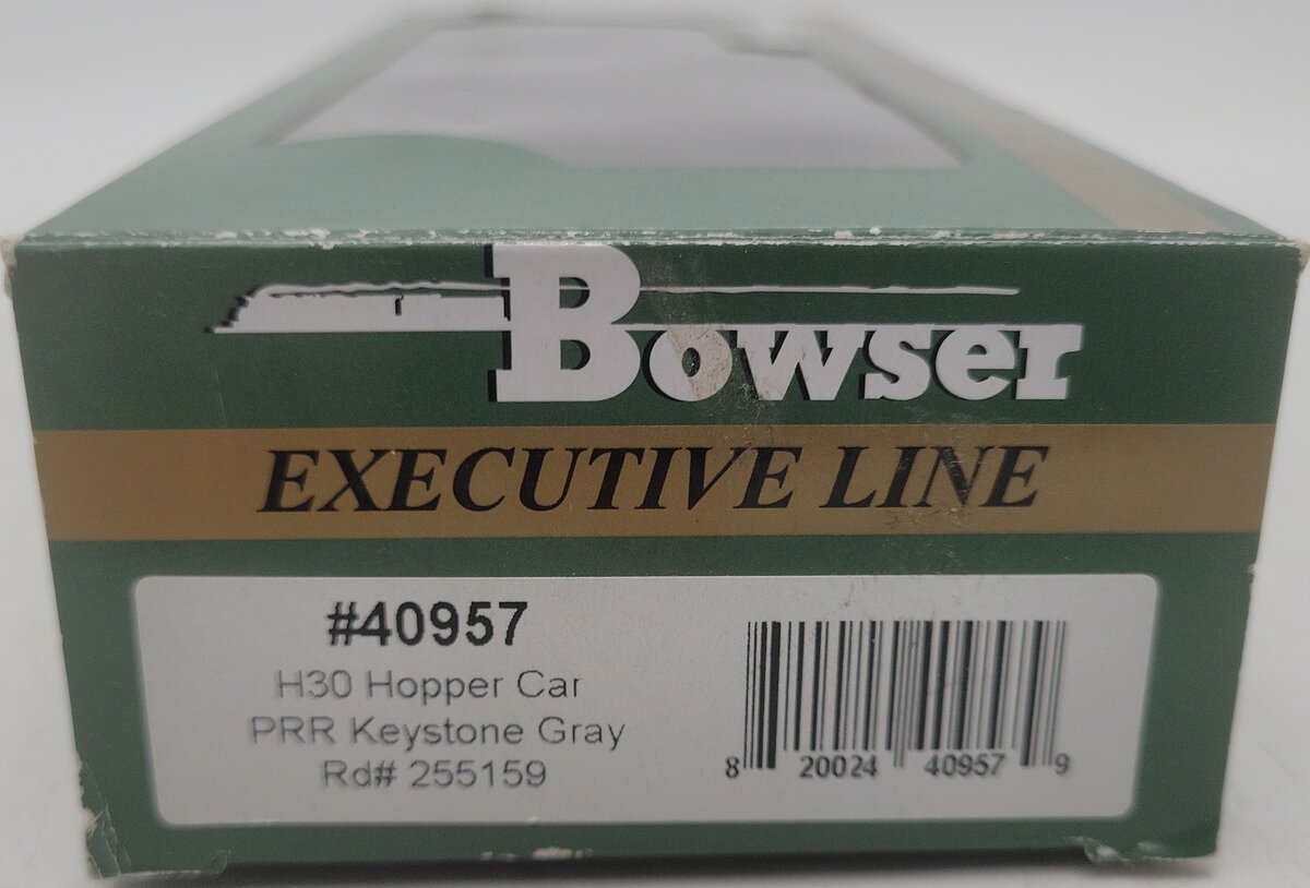 Bowser 40957 HO Scale Pennsylvania Railroad Hopper Car #255159 EX/Box