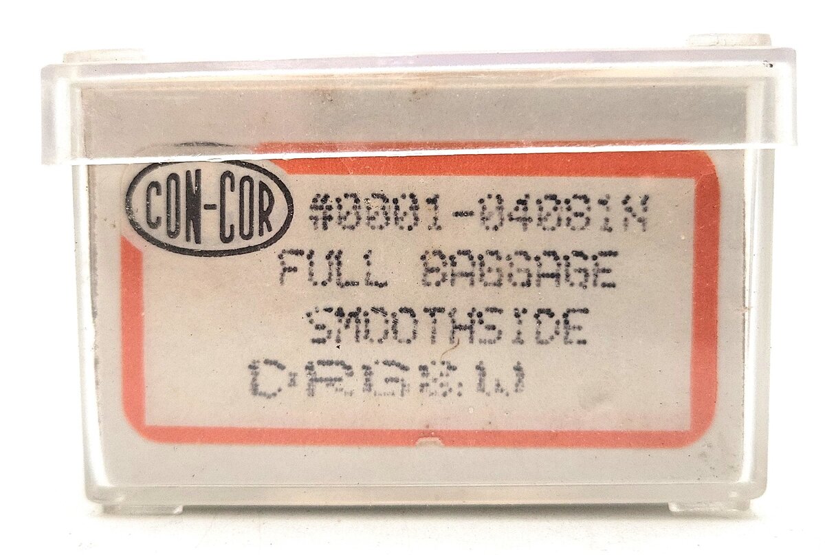 Con-Cor 1408114 N Scale Rio Grande Smoothside Full Baggage Car EX/Box