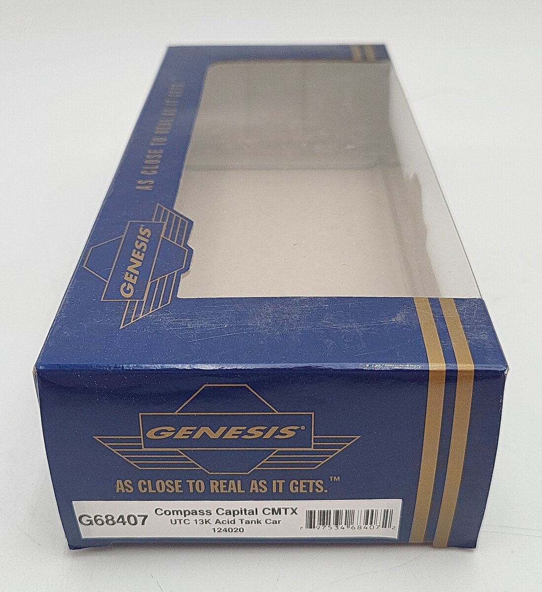 Athearn G68407 HO Compass Capital13,600-Gallon Acid Tank Car #124020 LN/Box