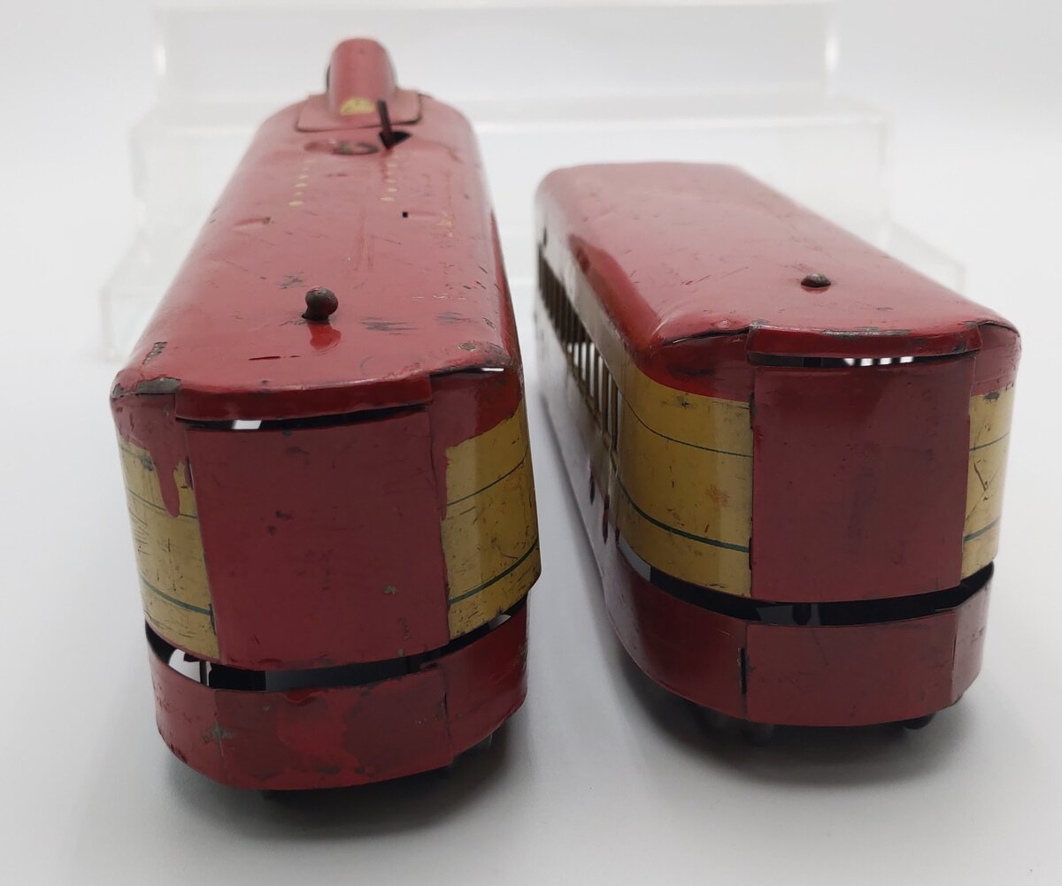 Marx M10000 Vintage O Gauge Union Pacific Streamline Diesel Locomotive Set VG