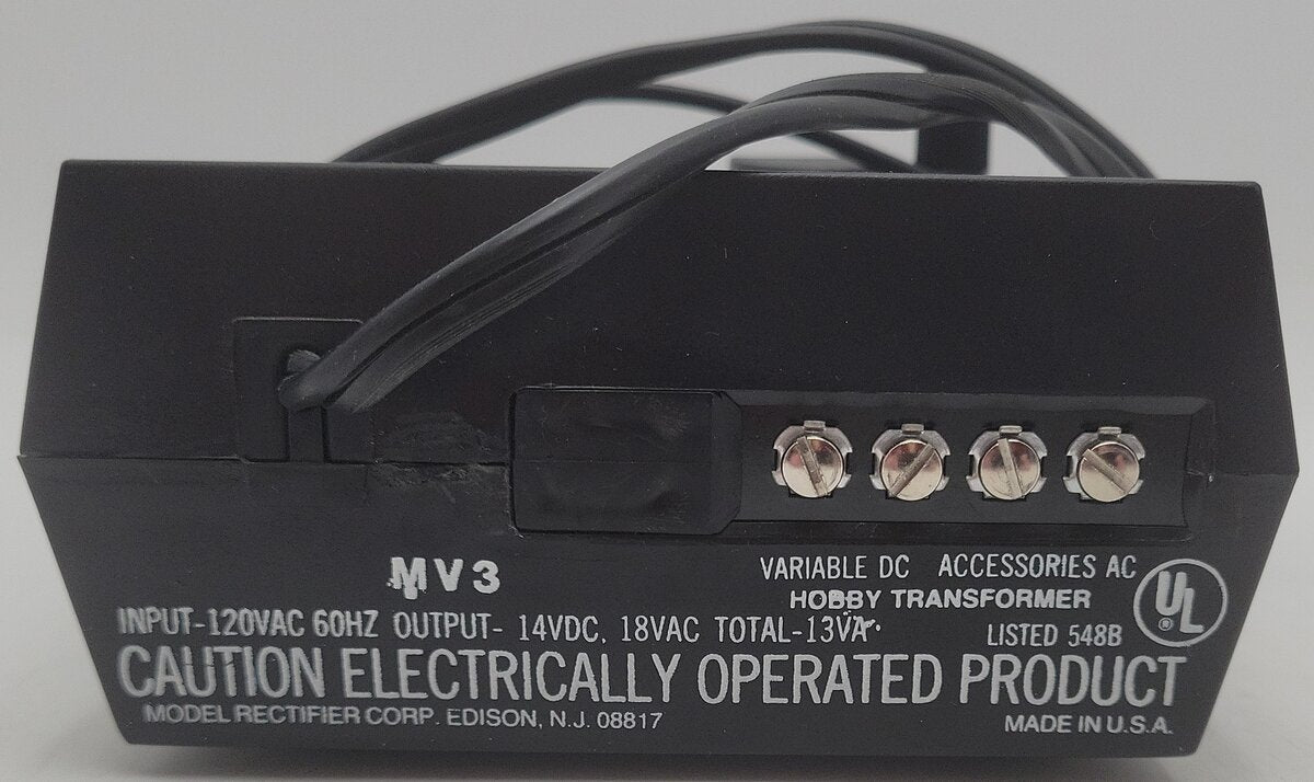 Tech II O Gauge Rail Power 1400 Hobby Transformer EX