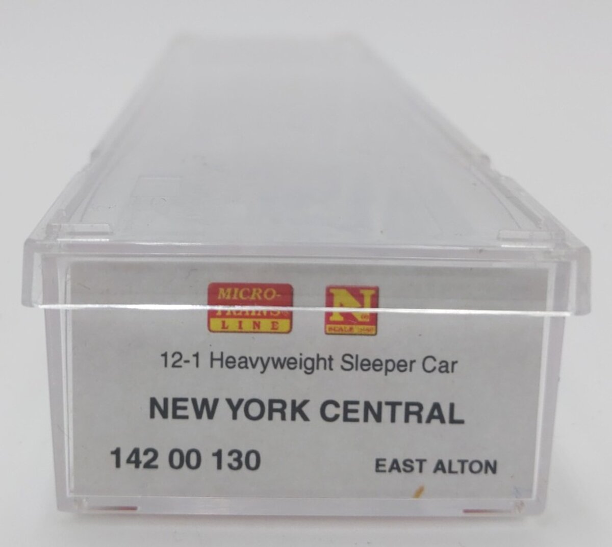 Micro-Trains 14200130 N Scale NYC "East Alton" 12-1 Heavyweight Sleeper Car LN/Box