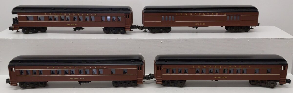Williams 2501 Pennsylvania 60 Foot Madison 4-Car Passenger Set EX