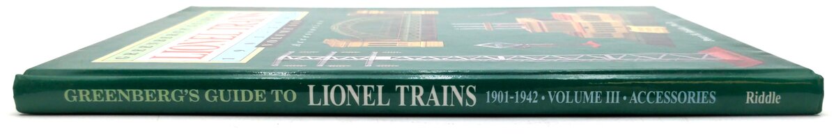 Greenberg Books Guide to Lionel Trains 1901-1942 Vol.3 Accessories LN