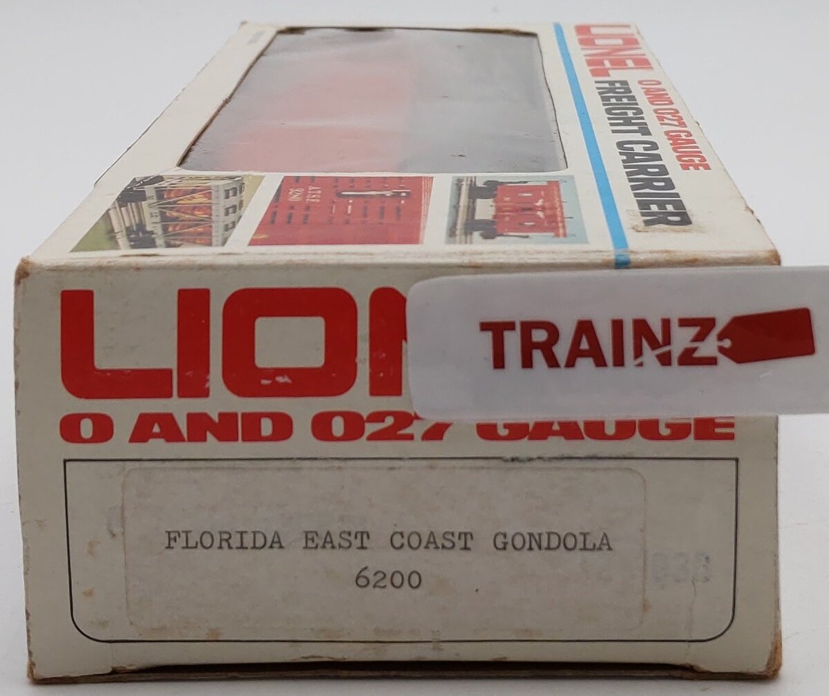 Lionel 6-6200 O Gauge FEC Orange Gondola LN/Box