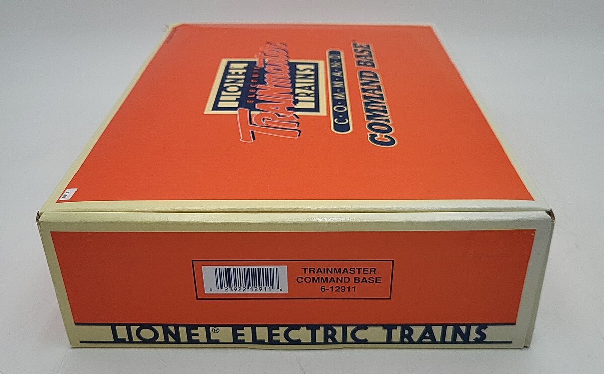 Lionel 6-12911 O Gauge TMCC Trainmaster Command Base EX/Box