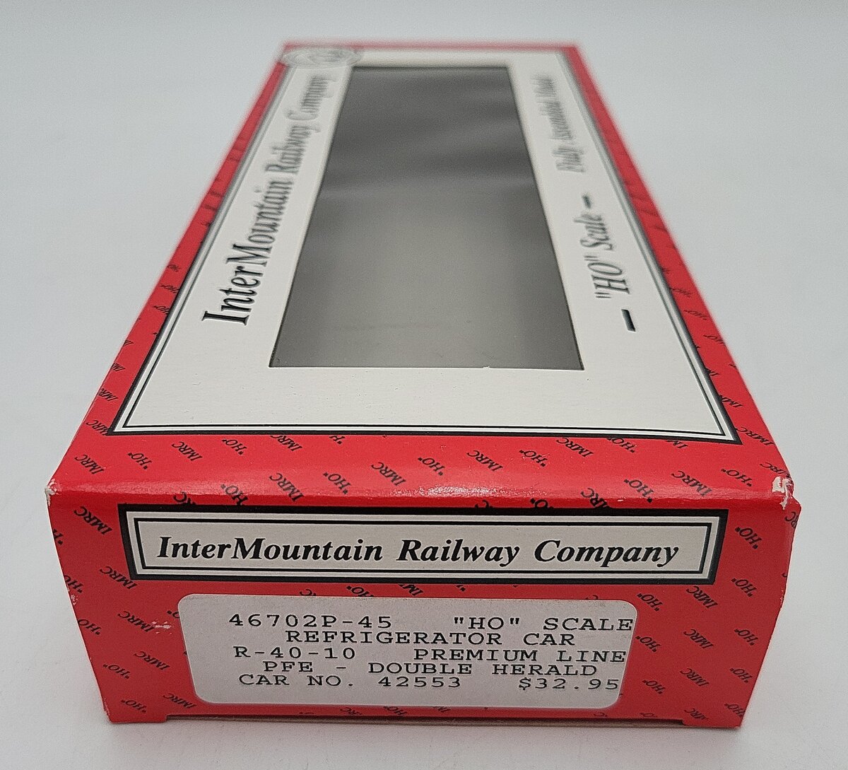 InterMountain 46702P-45 HO Scale Pacific Fruit Express R-40-10 Reefer Car #42553 EX/Box
