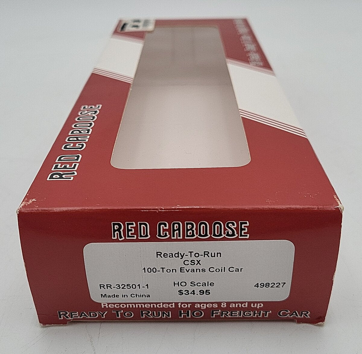 Red Caboose RR-32501-1 HO Scale CSX Tank Car #498227 EX/Box