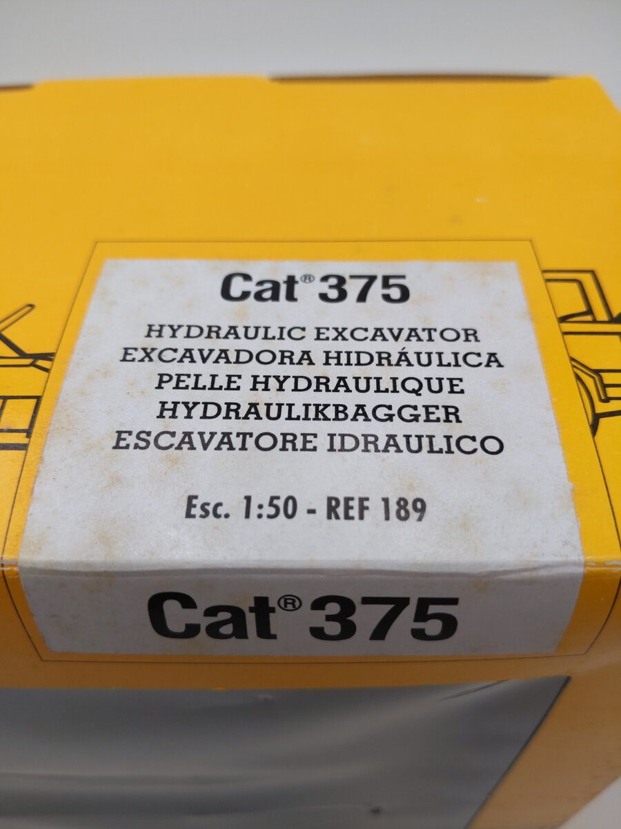 Joal 189 1:50 Scale Diecast Caterpillar 375 Hydraulic Excavator LN/Box